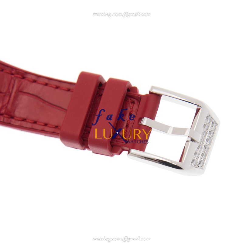 Franck Muller V 35 SC AT FO D CD COL DRM AC.RG Automatic 18kt White Gold Diamond Replica Watch - Image 4