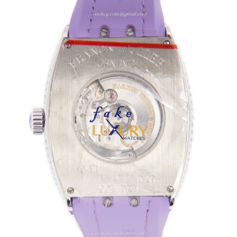 Franck Muller V 35 SC AT FO D CD COL DRM AC.VL Replica Watch - VANGUARD Automatic - 18kt White Gold - Image 3