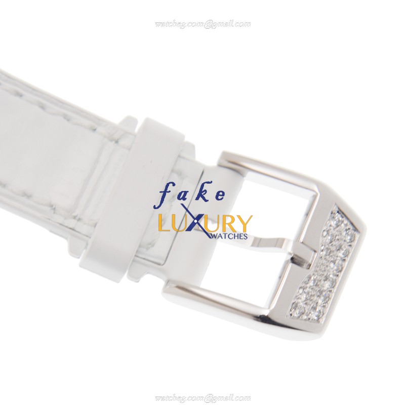 Franck Muller V 35 SC AT FO D CD AC.BC Vanguard Replica Watch, Silver Dial, White Gold & Diamond - Image 4