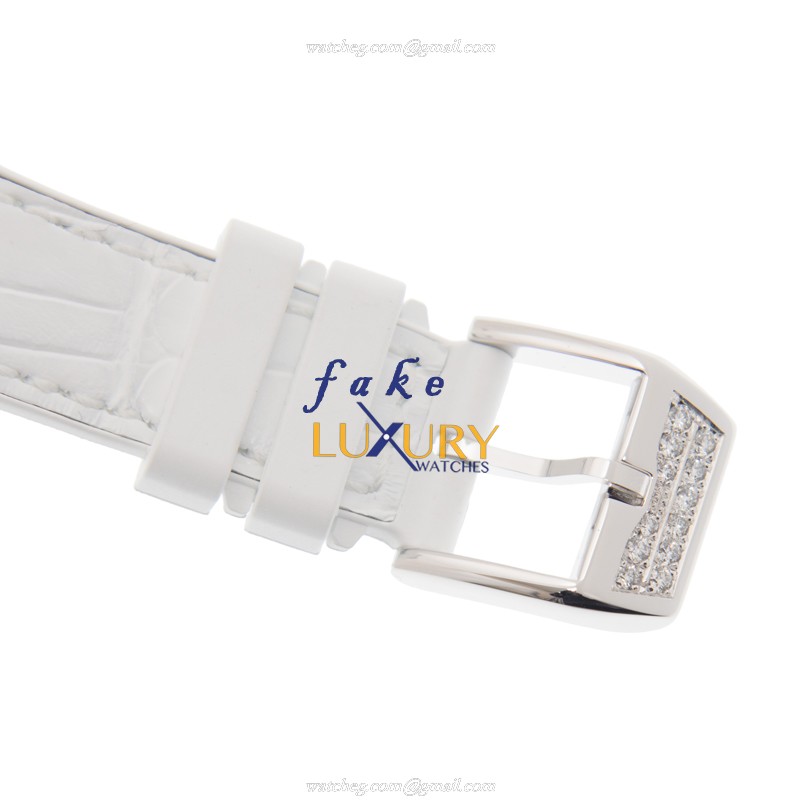 Franck Muller V 35 SC AT FO D CD COL DRM AC.BC Automatic 18kt White Gold & Diamond Replica Watch - Image 4