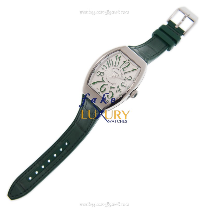 Franck Muller V 32 SC AT FO AC.VR Vanguard Replica Watch, Automatic, White Dial, Steel Case - Image 2