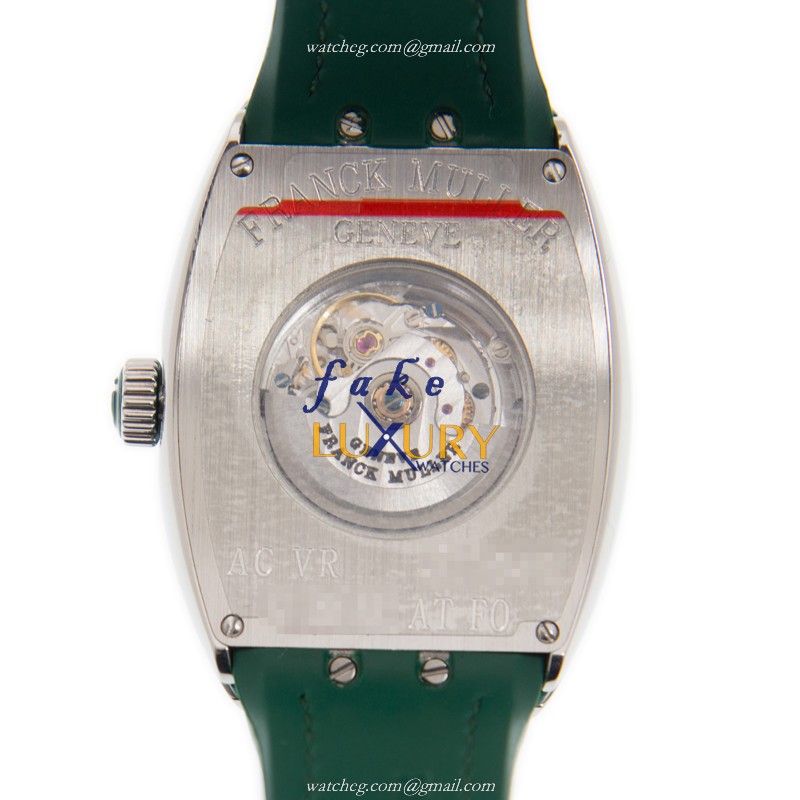 Franck Muller V 32 SC AT FO AC.VR Vanguard Replica Watch, Automatic, White Dial, Steel Case - Image 3