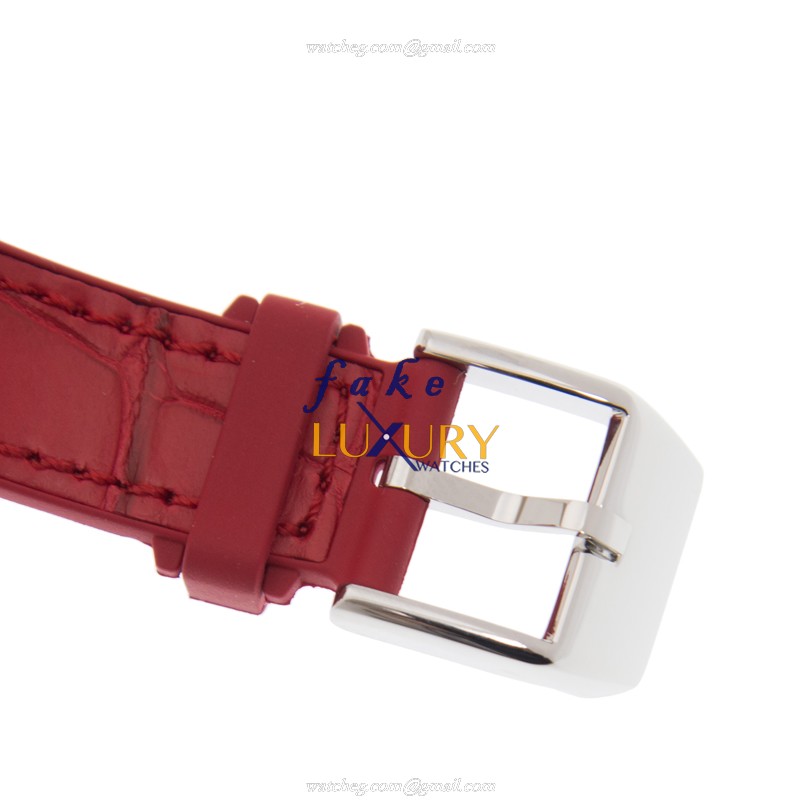 Franck Muller V 32 SC AT FOAC.RG Vanguard Automatic White Dial Red Strap Replica Watch - Image 4