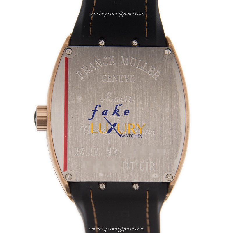 Franck Muller V45 SC DT CIR BZ.BR.NR-BROWN Automatic Bronze Case Sapphire Crystal Brown Dial Brown - Image 3