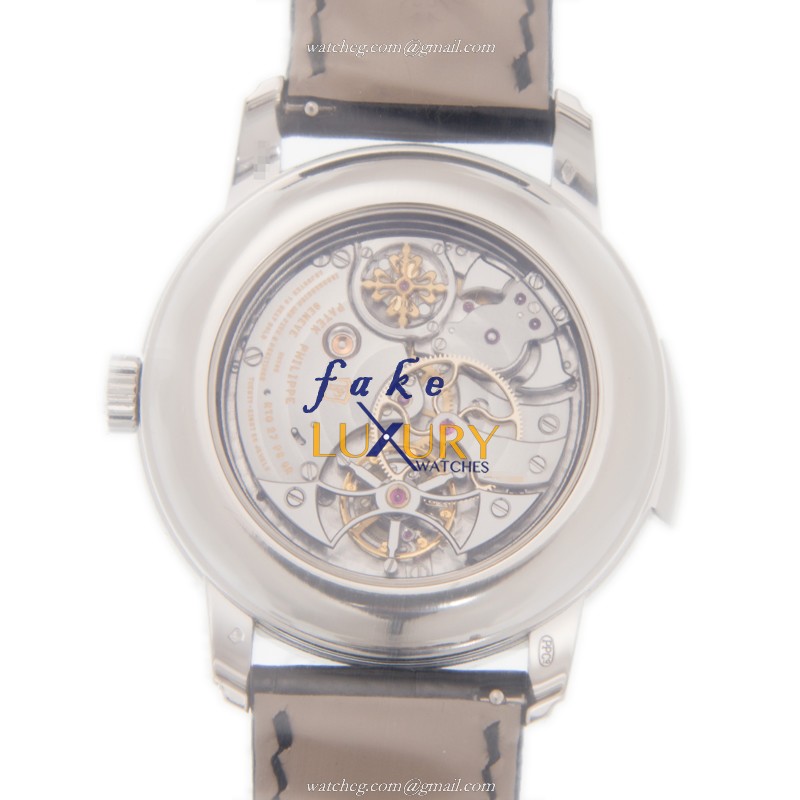 5316P-001 - Patek Philippe Grand Complications Replica Watch - 950 Platinum Manual Wind Black Dial - Image 3
