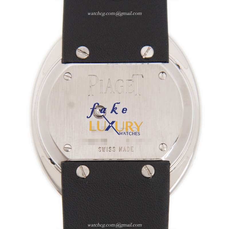 Piaget G0A35099 Limelight Quartz 18kt White Gold Diamond Silver Dial Replica Watch - Image 3