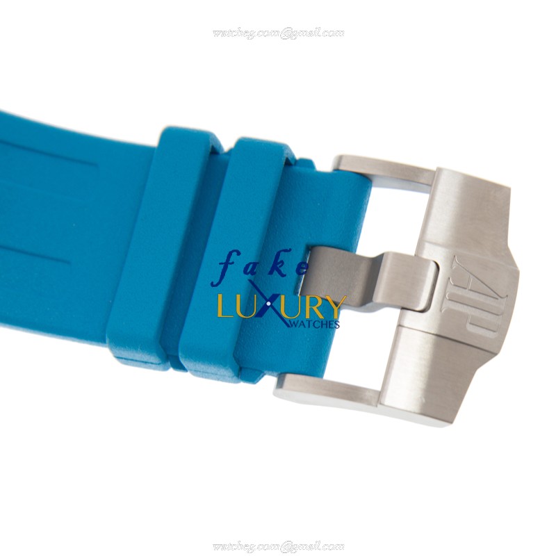Audemars Piguet 15710ST.OO.A032CA.01 Replica Watch, Automatic, Stainless Steel, Blue - Image 4