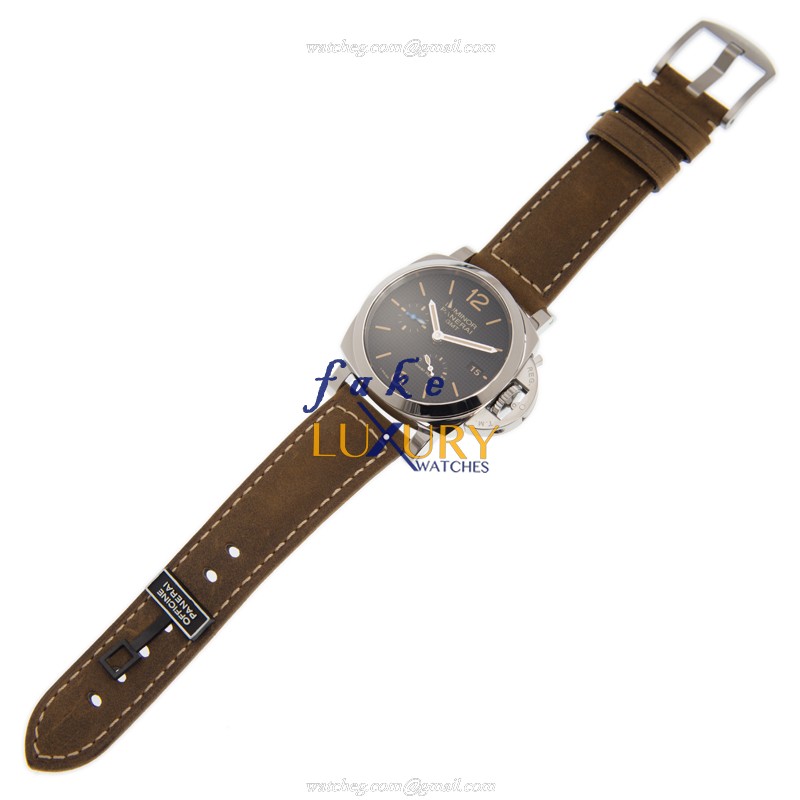 Panerai PAM01537 LUMINOR Manual Wind - Stainless Steel Case - Replica Watch - 42mm - Black Dial - Image 2
