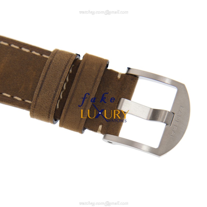 Panerai PAM01537 LUMINOR Manual Wind - Stainless Steel Case - Replica Watch - 42mm - Black Dial - Image 4