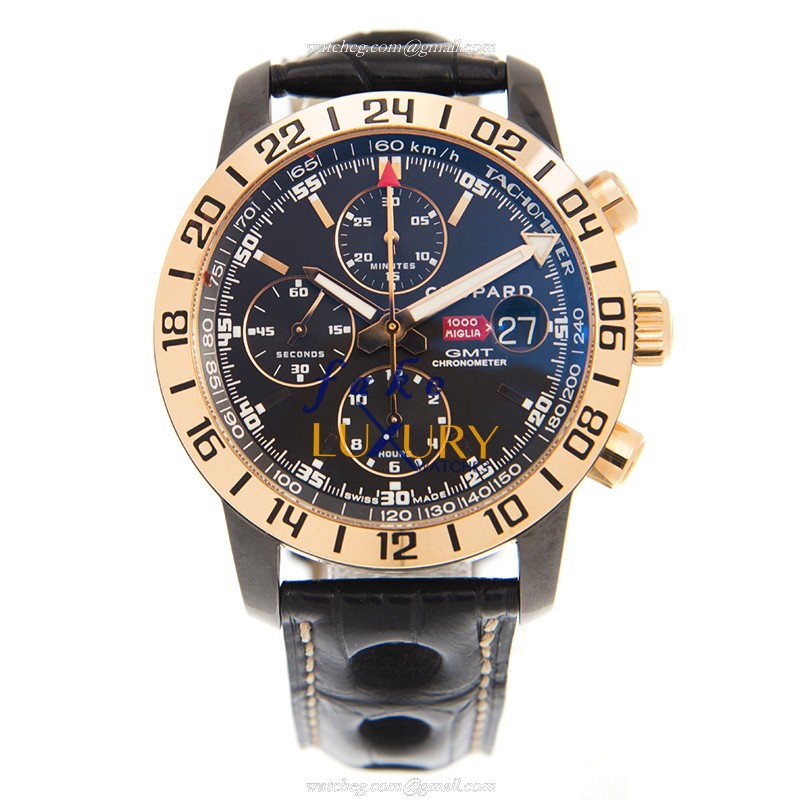 Chopard 161267-5002 MILLE MIGLIA GT XL Automatic 18kt Rose Gold Replica Watch - Swiss Movement - Image 2