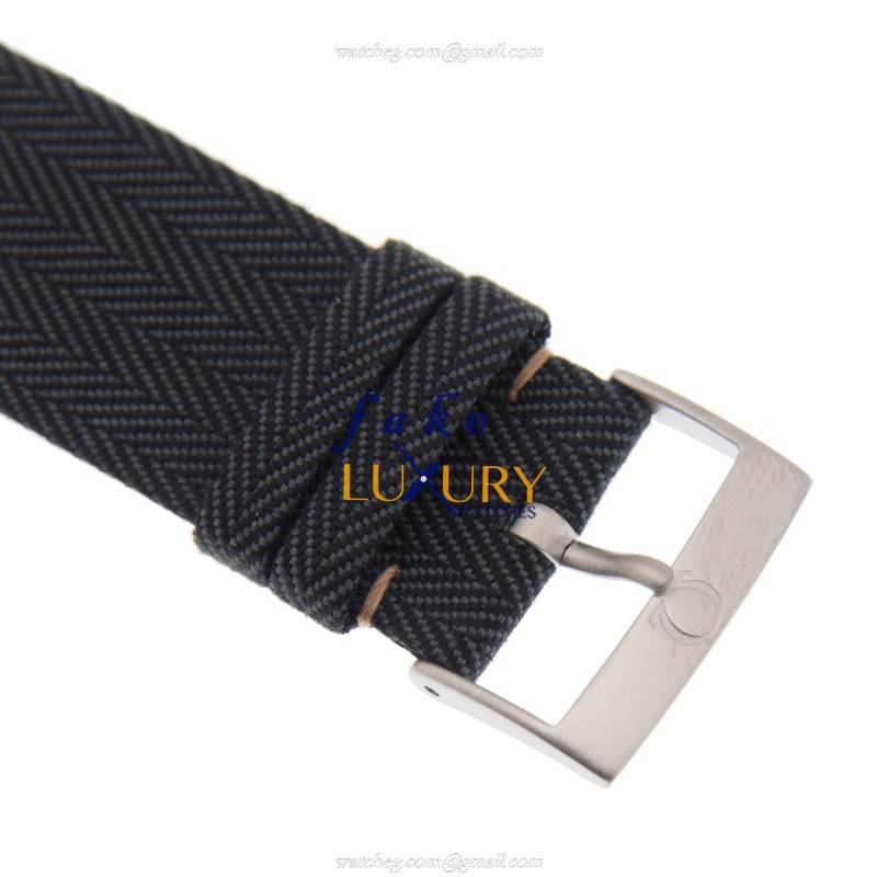 Omega Seamaster 220.12.40.20.01.001 | Gray Dial Canvas Strap | Automatic | Steel | Replica Watch - Image 4