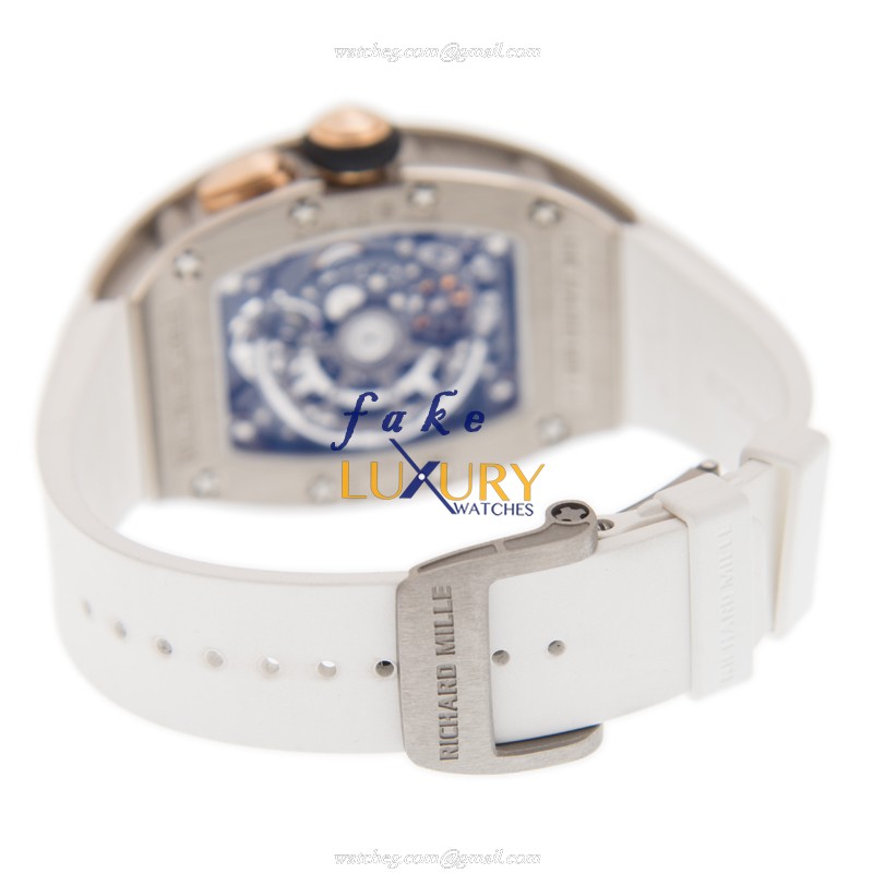 Richard Mille RM037 AO WG Replica Watch Lady Series Automatic Silver Dial Steel Case - Image 5