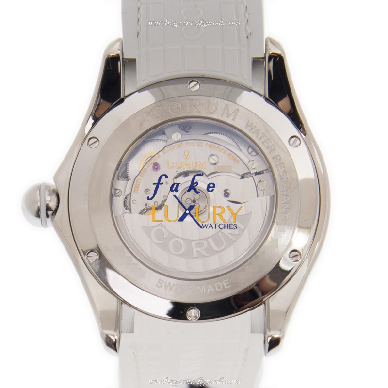 Corum 295.100.20/0088 PN36 Bubble Replica Watch, Automatic, Pink Mother of Pearl Dial, Steel Case - Image 3