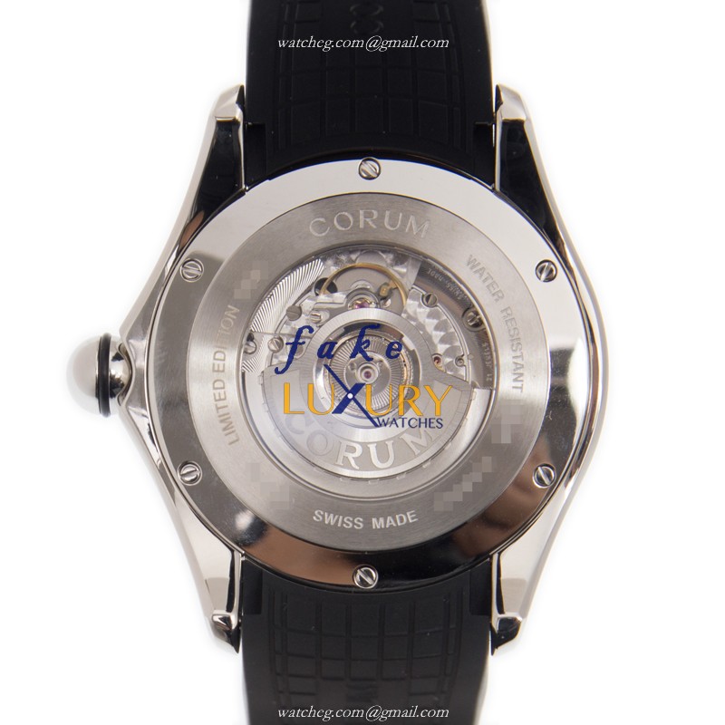 Corum 082.310.20/0371 BR01 Bubble Black Dial Automatic Stainless Steel Replica Watch - Image 3