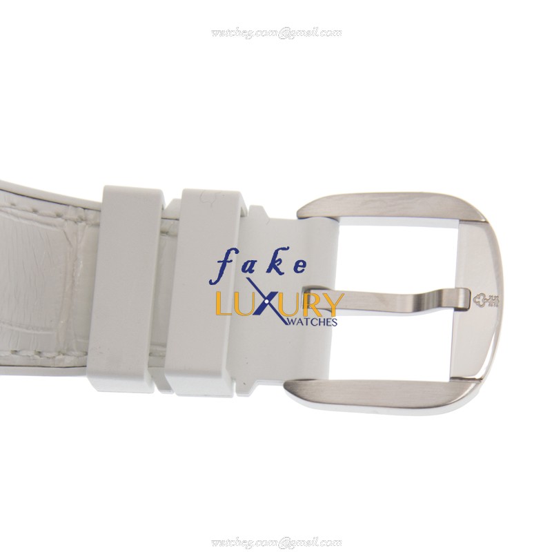 295.100.20/0009 PN04 - Corum Bubble Replica Watch - White Mother of Pearl Dial - Alligator Strap - Image 4