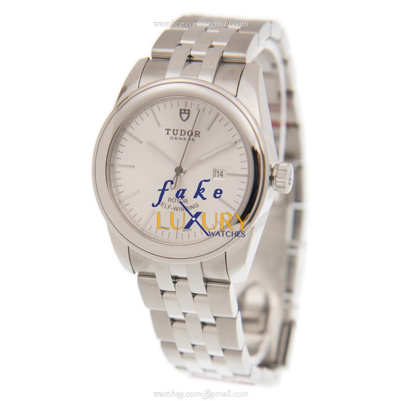 Tudor 53000-68030-WT GLAMOUR DATE Automatic Steel Replica Watch - Image 3