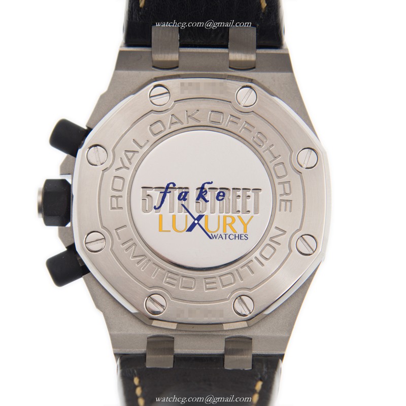 Audemars Piguet Royal Oak Replica Watch 26282SK.ZZ.D101CR.01, Automatic, Black Dial, Steel & - Image 3