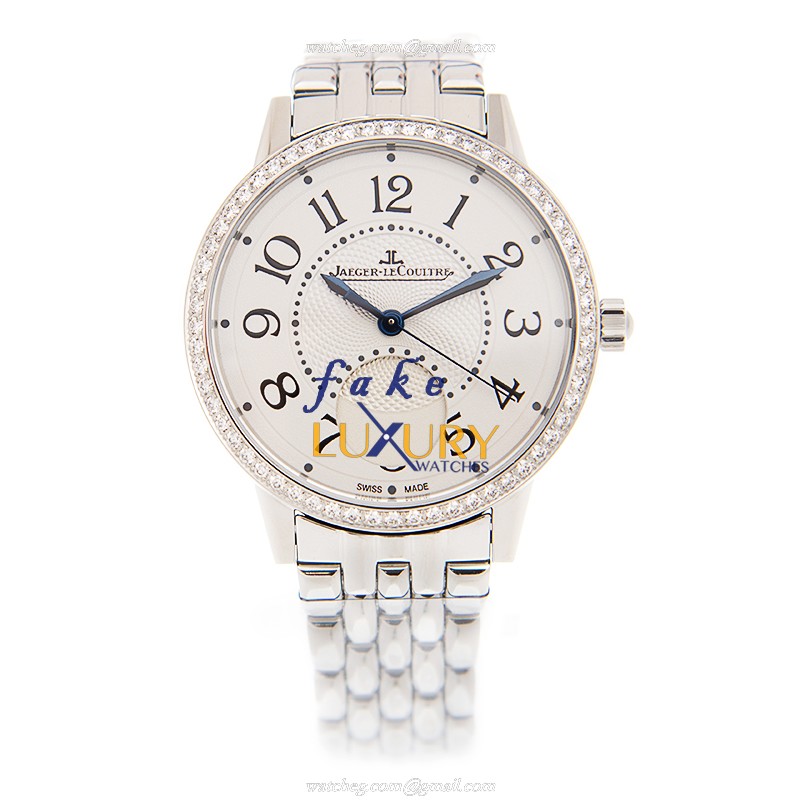 Jaeger-Lecoultre Q3578120 RENDEZ VOUS Automatic Stainless Steel Replica Watch - White Dial, Silver - Image 2