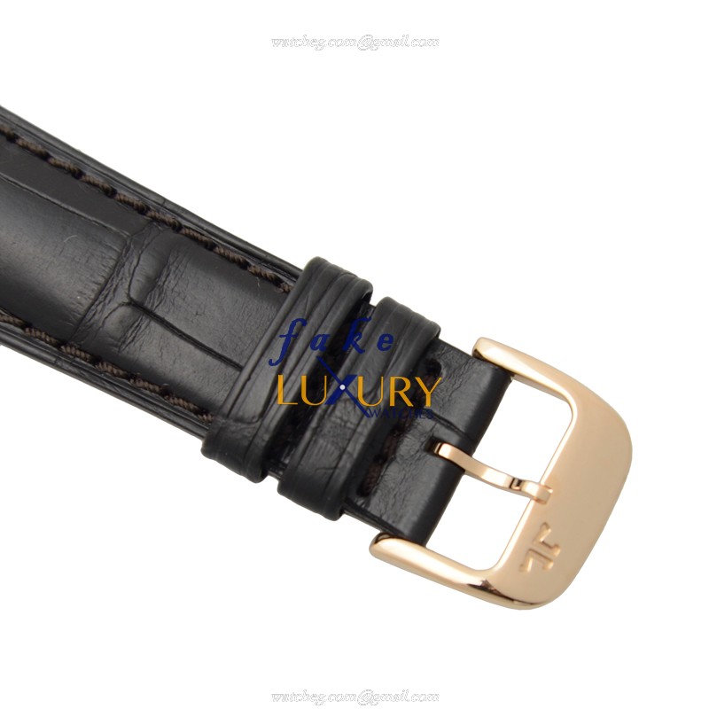 Jaeger-Lecoultre Master Ultra Thin Q1552540 Automatic 18kt Rose Gold Brown Dial Replica Watch - Image 4