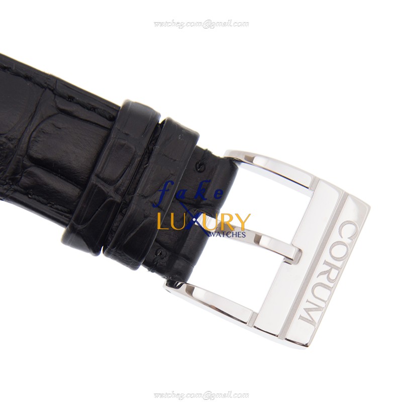 Corum 113.160.59-0001 0000 BRIDGE Replica Watch With Manual Wind Movement, Transparent Dial, 18kt - Image 4