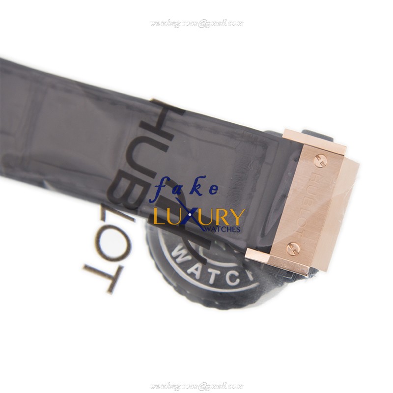 Hublot Classic Fusion 542.OX.1181.LR.1104 - Automatic - 42mm Rose Gold Diamonds Black Dial Replica - Image 4