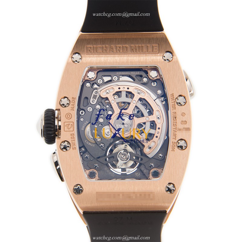 Richard Mille RM037 RG-DIA | RM037 RG-DIA | Automatic | 18kt Rose Gold | Replica Watch - Image 3