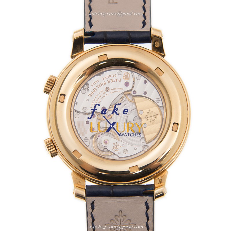 5102J-001 - Patek Philippe Grand Complications Replica Watch - 18kt Yellow Gold - Blue Dial - Image 3