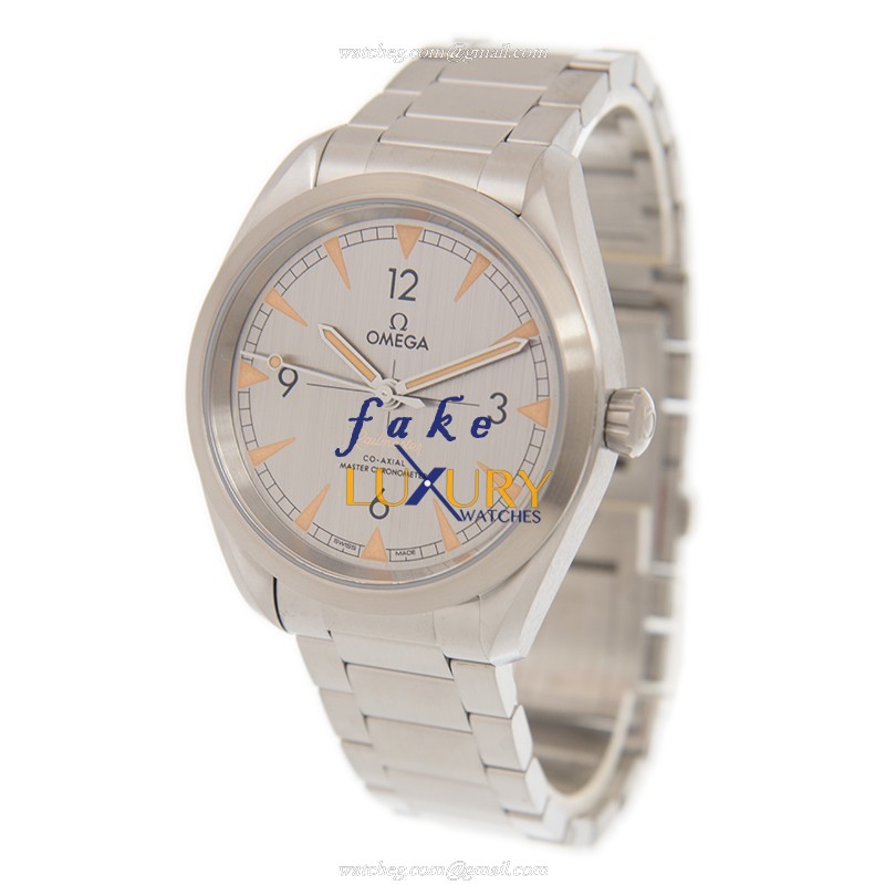 Omega 220.10.40.20.06.001 RAILMASTER Automatic Stainless Steel Replica Watch - Gray Dial, Silver - Image 3