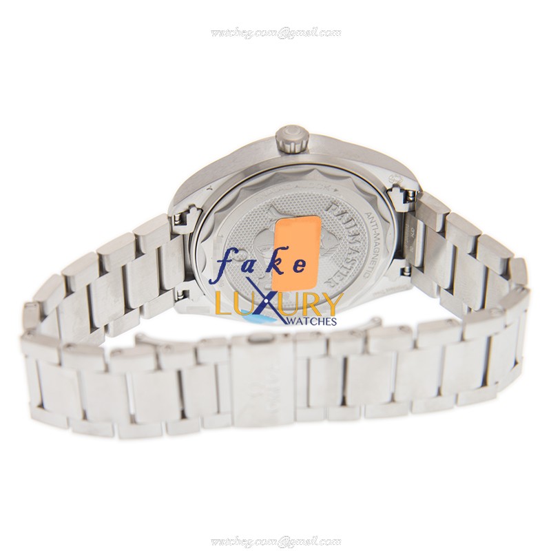 Omega 220.10.40.20.06.001 RAILMASTER Automatic Stainless Steel Replica Watch - Gray Dial, Silver - Image 4