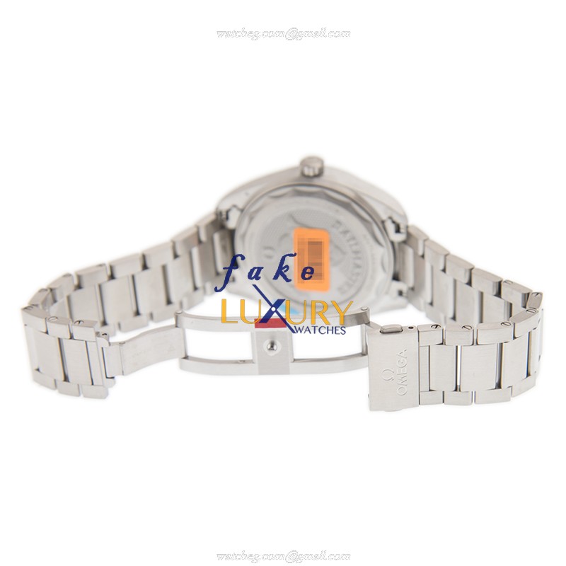 Omega 220.10.40.20.06.001 RAILMASTER Automatic Stainless Steel Replica Watch - Gray Dial, Silver - Image 5