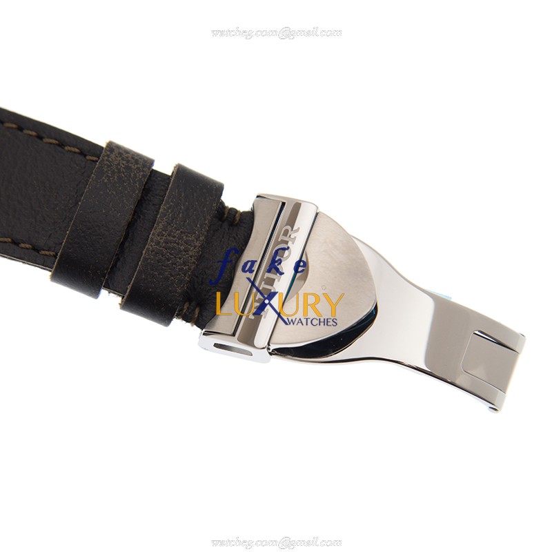TUDOR 79733N CHAMPANGE-LEATHER STRAP BLACK BAY AUTO 18KT GOLD STEEL replica watch - Image 4