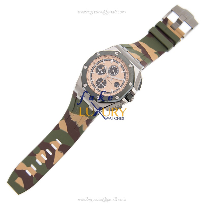 Audemars Piguet Royal Oak Offshore 26400SO.OO.A054CA.01 Automatic Brown Dial Replica Watch - Image 2