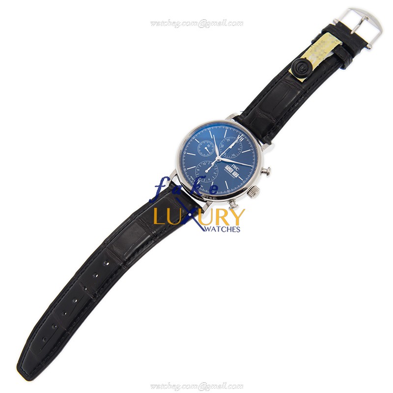 IWC IW391023 Portofino Automatic Blue Dial Alligator Strap | 15202ST.OO.1240ST.01 | Automatic - Image 2
