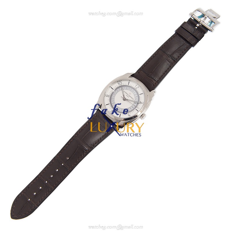 Vacheron Constantin 4500S/000A-B195 Quai de Lile Automatic White Dial Stainless Steel Replica Watch - Image 2