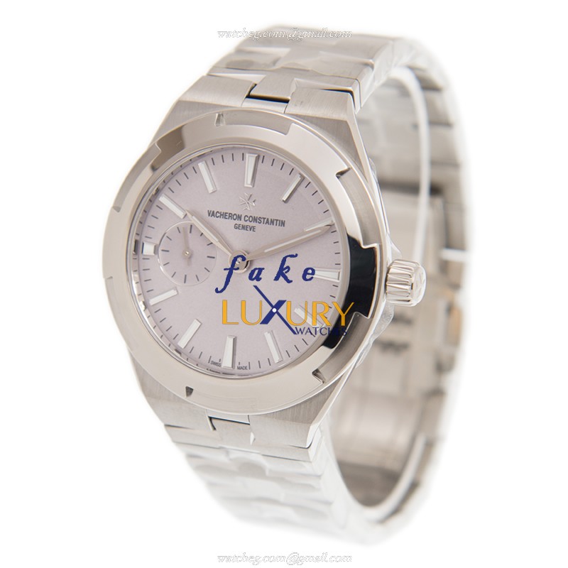 Vacheron Constantin Overseas 2300V/100A-B078 Automatic Silver Dial Stainless Steel Replica Watch - Image 3