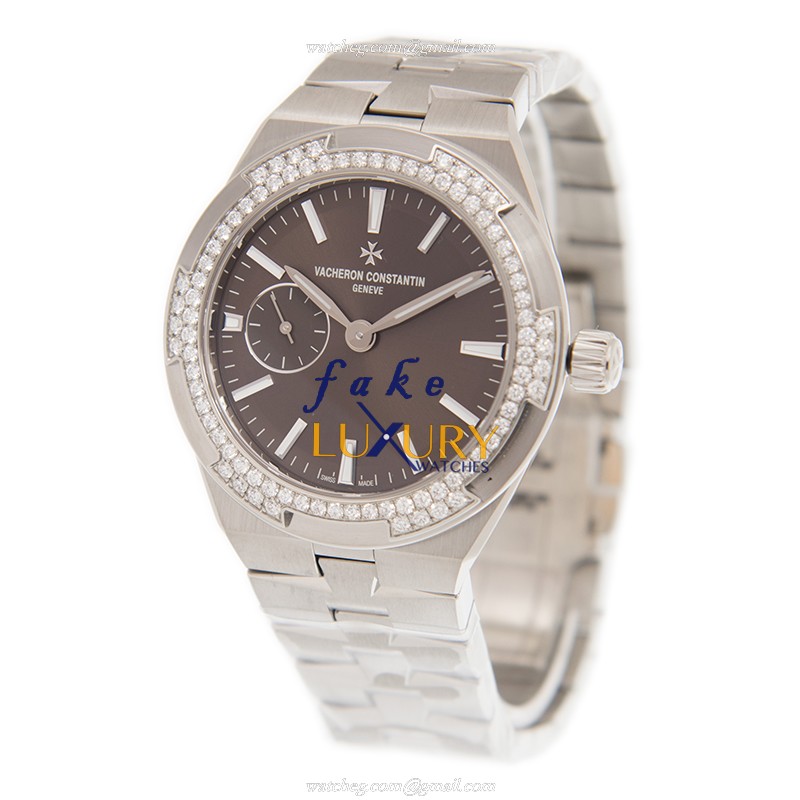 Vacheron Constantin 2305V/100A-B171 Replica Watch, Automatic, Brown Dial, Silver Steel Bracelet - Image 3