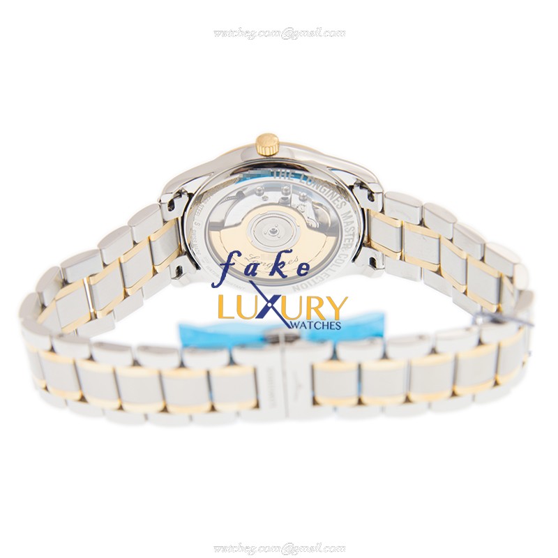 Longines L2.518.5.32.7 MASTER - Replica Watch - Automatic - 18kt Gold Steel Case - Gold Dial - Image 4