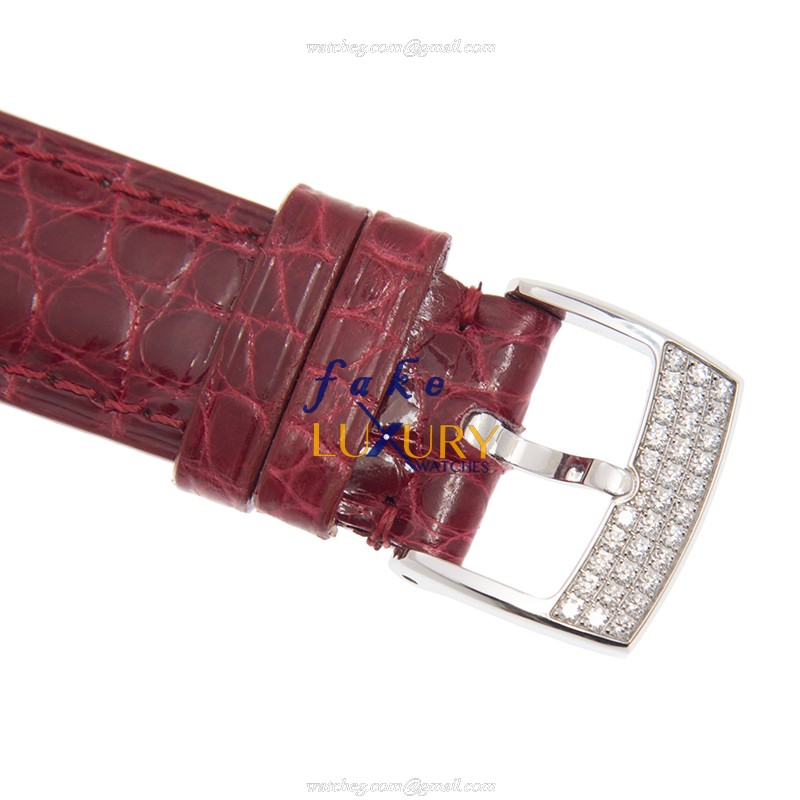 Chopard 274891-1008 HAPPY SPORT AUTO 18kt White Gold Diamond Replica Watch - Image 4