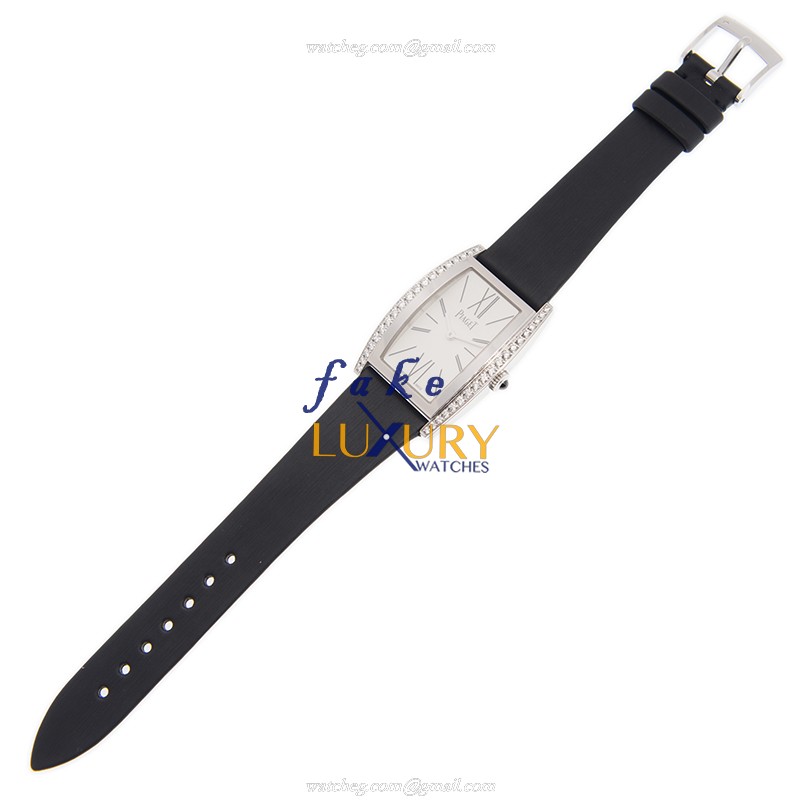 Piaget G0A39189 Limelight Replica Watch, Quartz Movement, 18kt White Gold Case, White Dial - Image 2