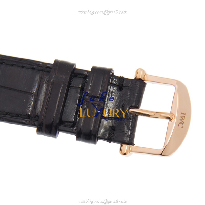 IWC Portofino IW458108 Automatic 18kt Rose Gold Dark Grey Dial Replica Watch - Image 4
