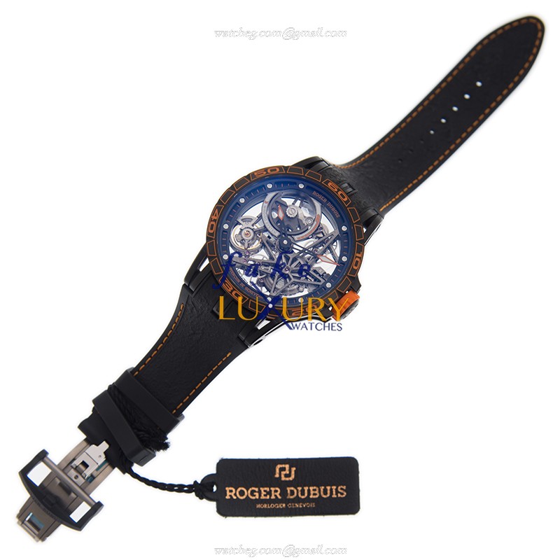 Roger Dubuis Excalibur RDDBEX0704 Automatic Titanium Black Dial Replica Watch - Image 3