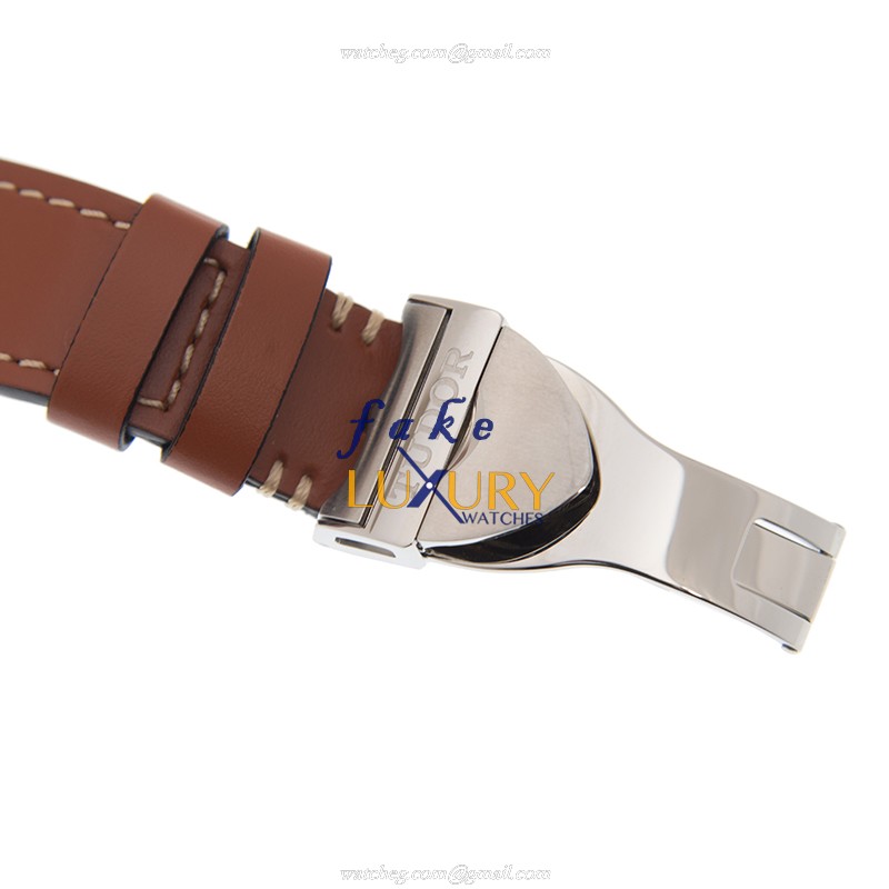 Tudor 79540-LEATHER STRAP Automatic Stainless Steel Replica Watch, Swiss Movement, Black Dial - Image 4