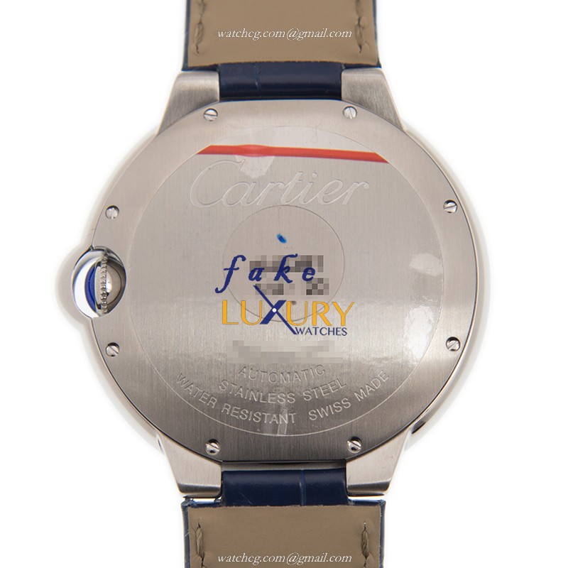 Cartier WSBB0025 BALLON BLEU Automatic Stainless Steel Replica Watch - Swiss Movement - Blue Dial - Image 3