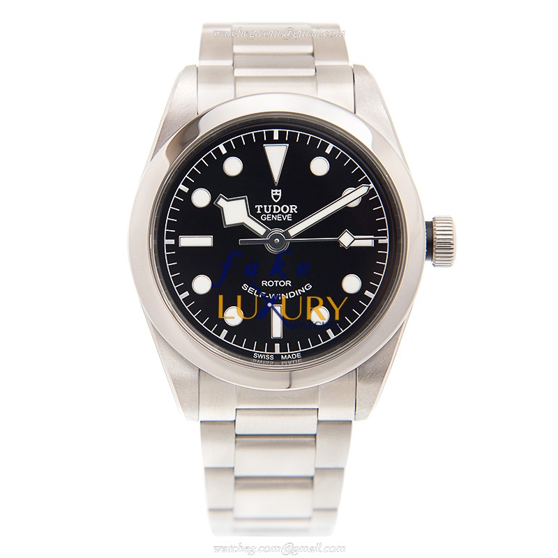 Tudor 79500-95750-BK | Automatic | Steel | Black Dial | Silver Strap | Replica Watch - Image 2