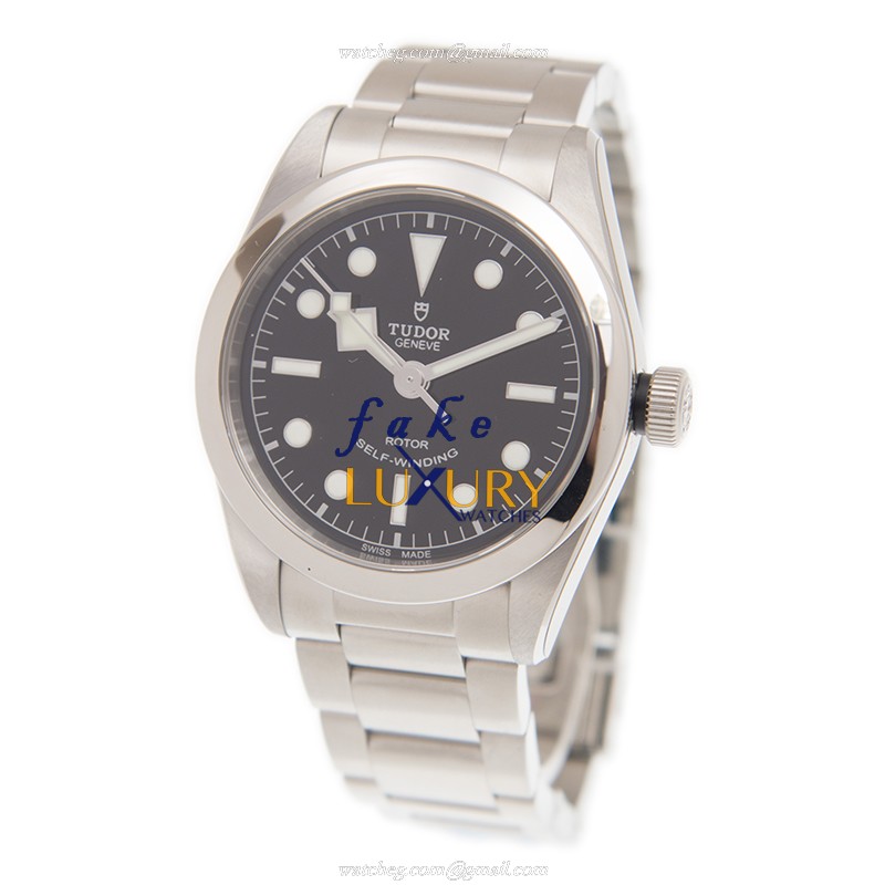 Tudor 79500-95750-BK | Automatic | Steel | Black Dial | Silver Strap | Replica Watch - Image 3