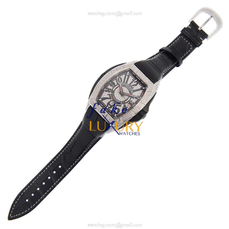 Franck Muller 8900 SC DT GPG FULL D CD TT.NR.AC - Automatic - White Dial - 18kt White Gold & - Image 2