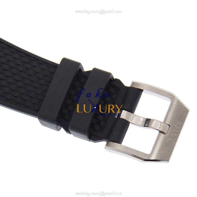 IWC IW329005 Aquatimer Replica Watch Automatic Blue Dial Stainless Steel Rubber Strap 42mm - Image 4