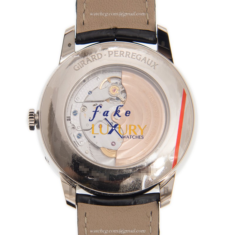 Girard Perregaux 49556-53-132-BB6C Replica Watch, 1966 Automatic, Silver Dial, 18kt White Gold - Image 3