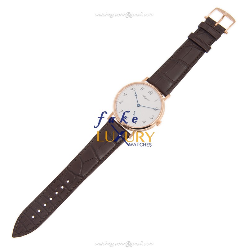 Breguet 7147BR/29/9WU Classic Replica Watch, Automatic, White Dial, 40mm Rose Gold Case - Image 2
