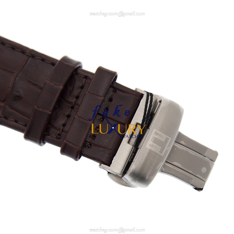 Tissot T-TREND T061.717.16.031.00 - Replica Watch - Quartz - White Dial - Brown Leather Strap - Image 4